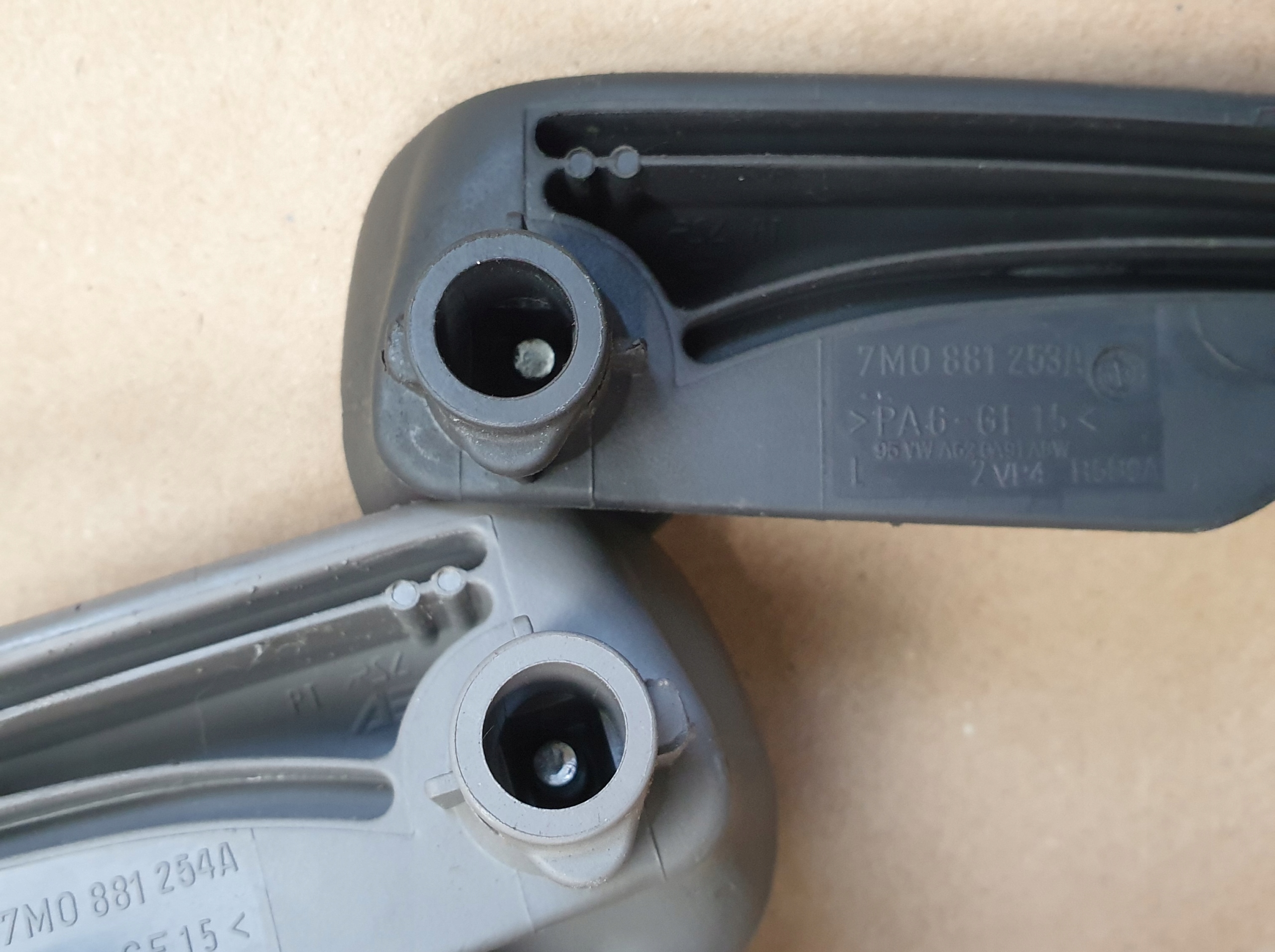 bracket handle control seat of left front VW SHARAN 1 7M SEAT ALHAMBRA OE