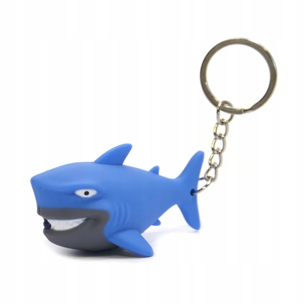 

Brelok Led Z Dźwiękiem świecący Rekin