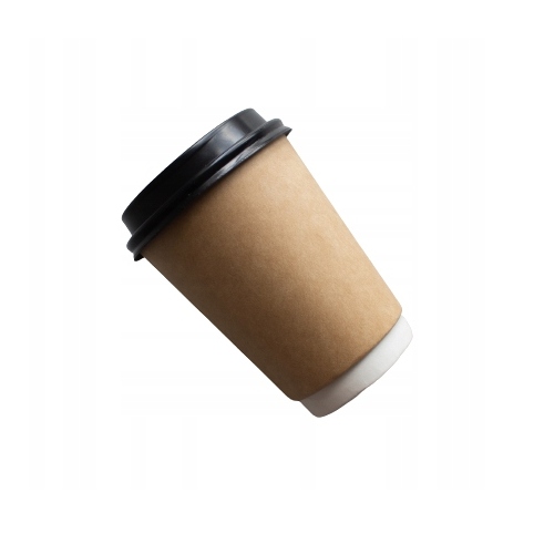 KUBKI PAPIEROWE 400ML DO KAWY+WIECZKA FI90 100SZT Pojemność naczynia 0.45 ml