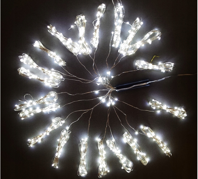 

Lampki Choinkowe 500 Led Druciki Wachlarz 20x2,5M