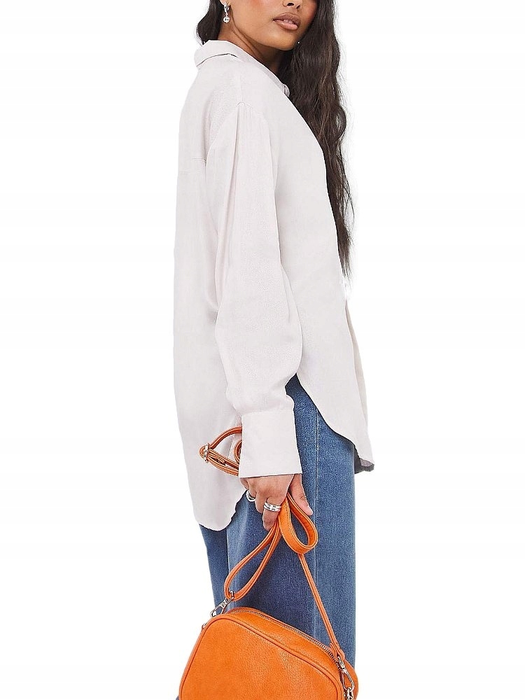 Plus Size Jd Williams Rafinovaná Oversize Košile Se Zavazováním JD22 48