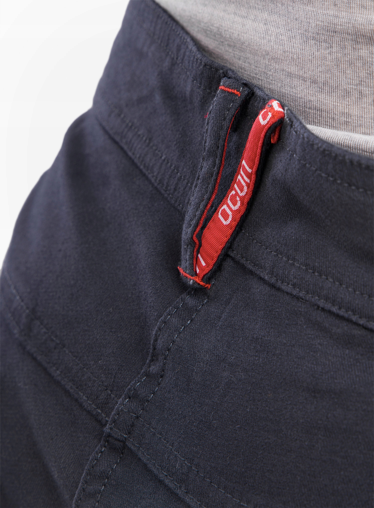 Spodnie wspinaczkowe damskie Ocun Kaira Pants - grey/ink XS Materiał dominujący bawełna