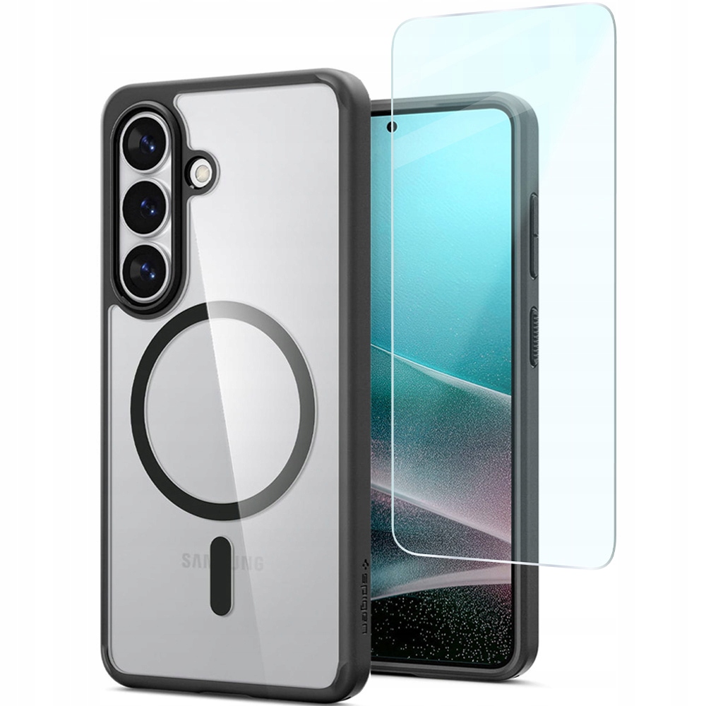 Etui Spigen Ultra Hybrid do MagSafe do Galaxy S26, stylowe szkło