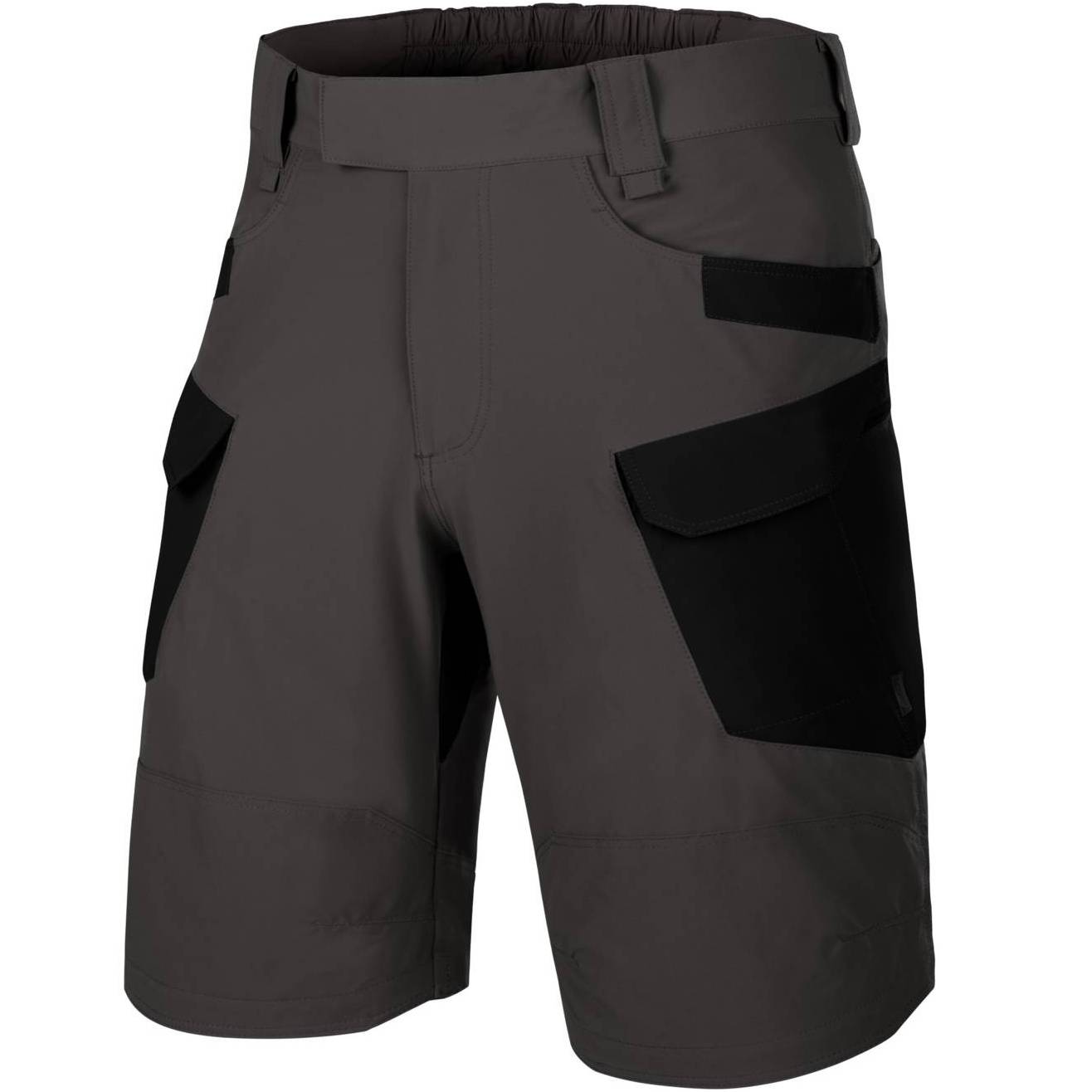 Outdoorové šortky Krátké kalhoty Helikon Ots 11" Lite Ash Grey/Černé 4XL