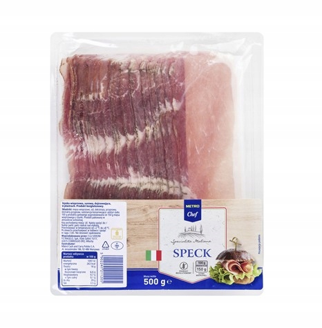 Metro Chef Šunka speck plátky 500 g