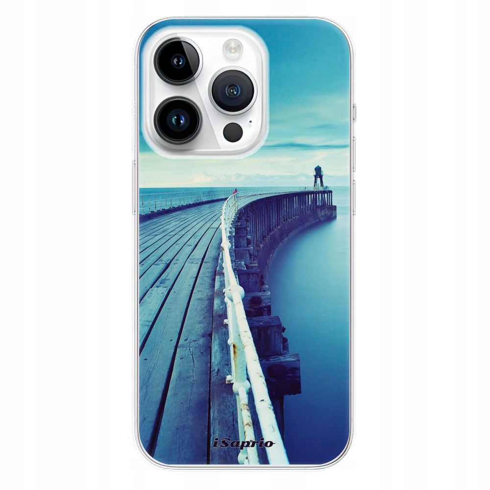 Silikonowe etui iSaprio Pier 01 do iPhone 15 Pro