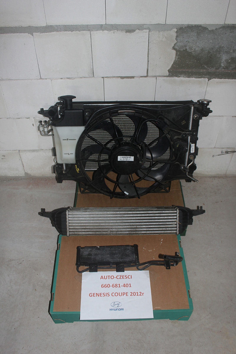 423tsagdg - HYUNDAI GENESIS COUPE РАДІАТОР ІНТЕРКОО