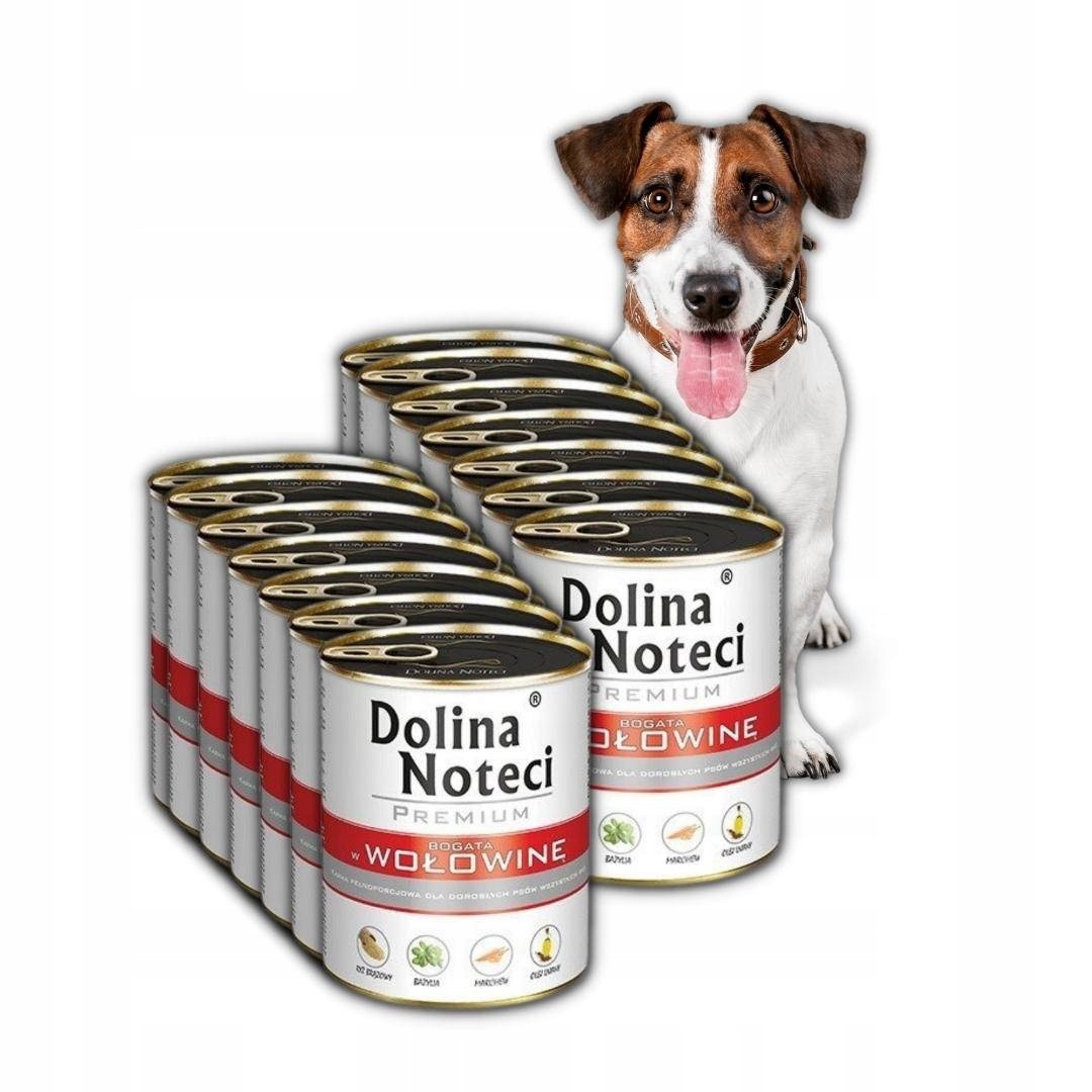 Levně Dolina Noteci Premium Krmivo Psa Hovězí 12x800g