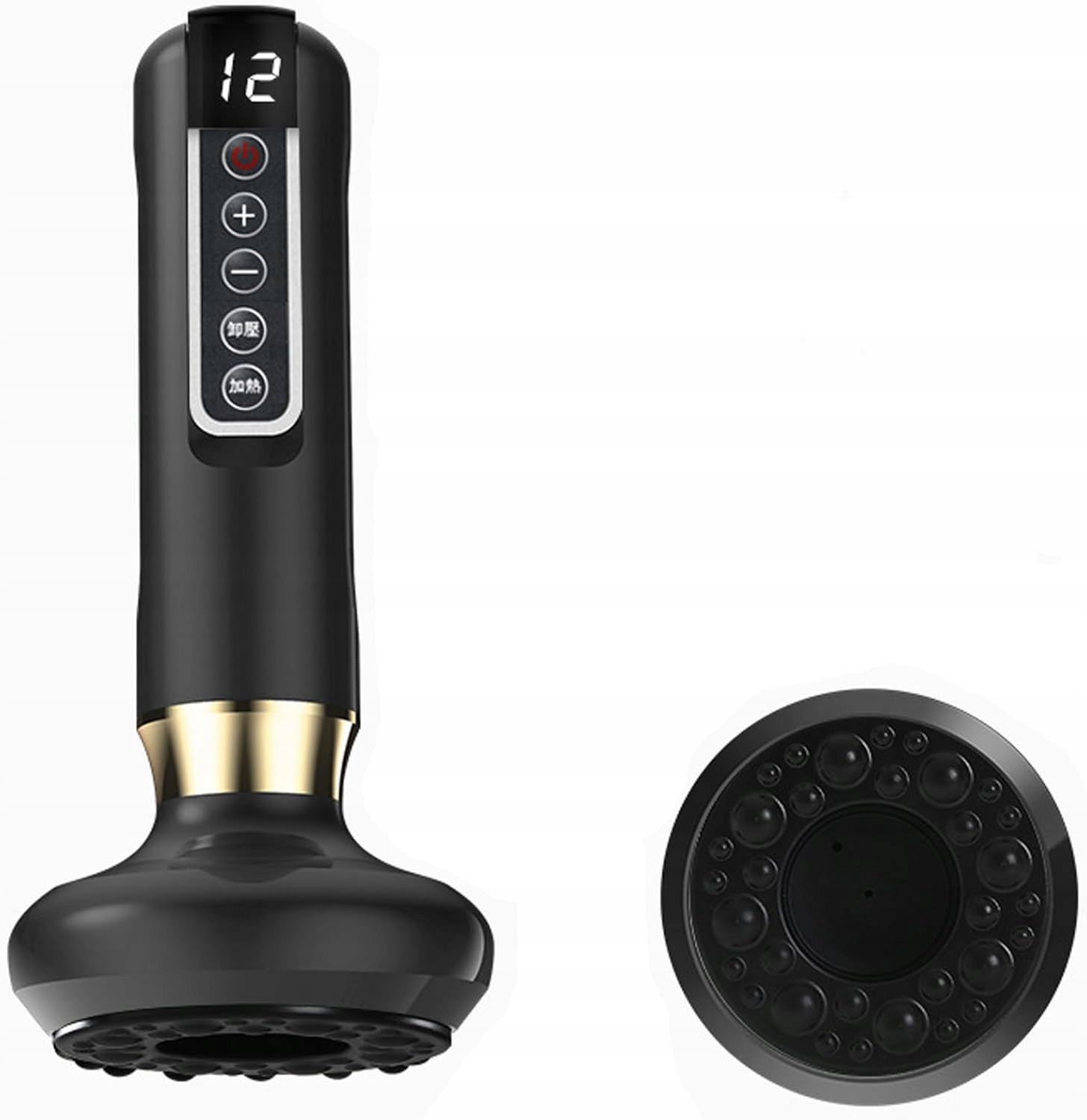 Elektryczna Bańka Chińska Bezprzewodowy Masażer Antycellulitowy Podgrzewany