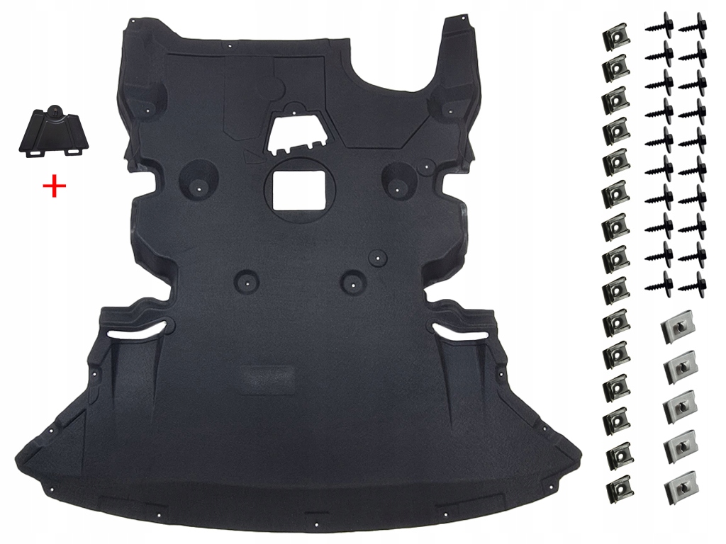 Kryt motoru Bmw X1 E84 2009-2015 sDrive deska pod motor Pampers Spinki