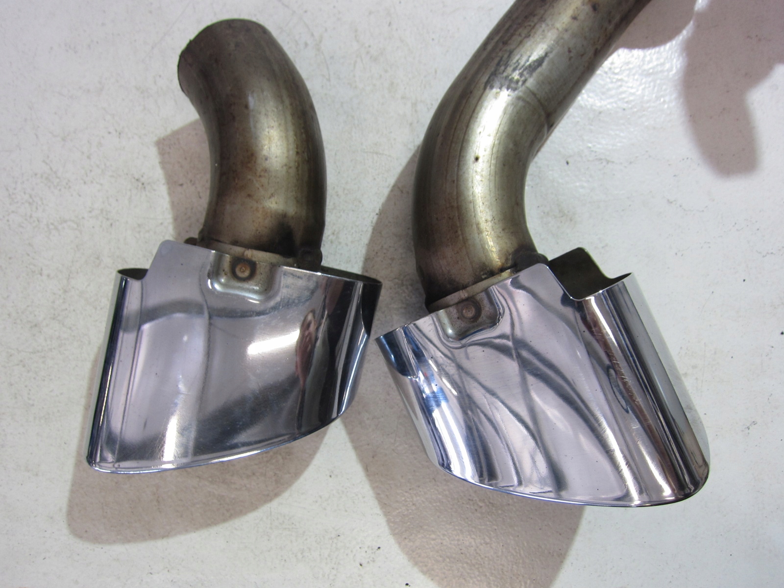 BMW E70 X5 NAKŁADKA WYDECHU CHROM CHROMOWANA