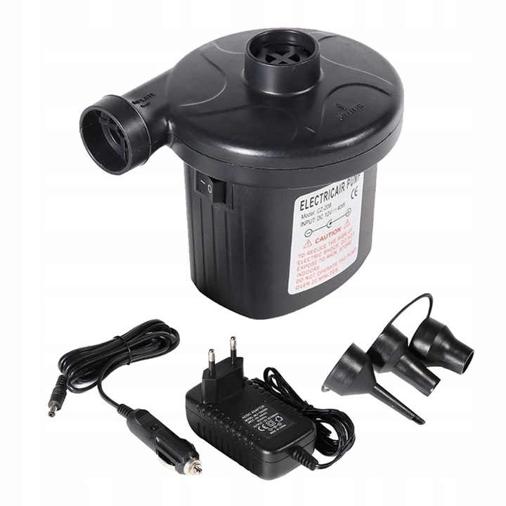 POMPKA ELEKTRYCZNA DO MATERACA BASENU 12V 230V 2w1 Model 158488