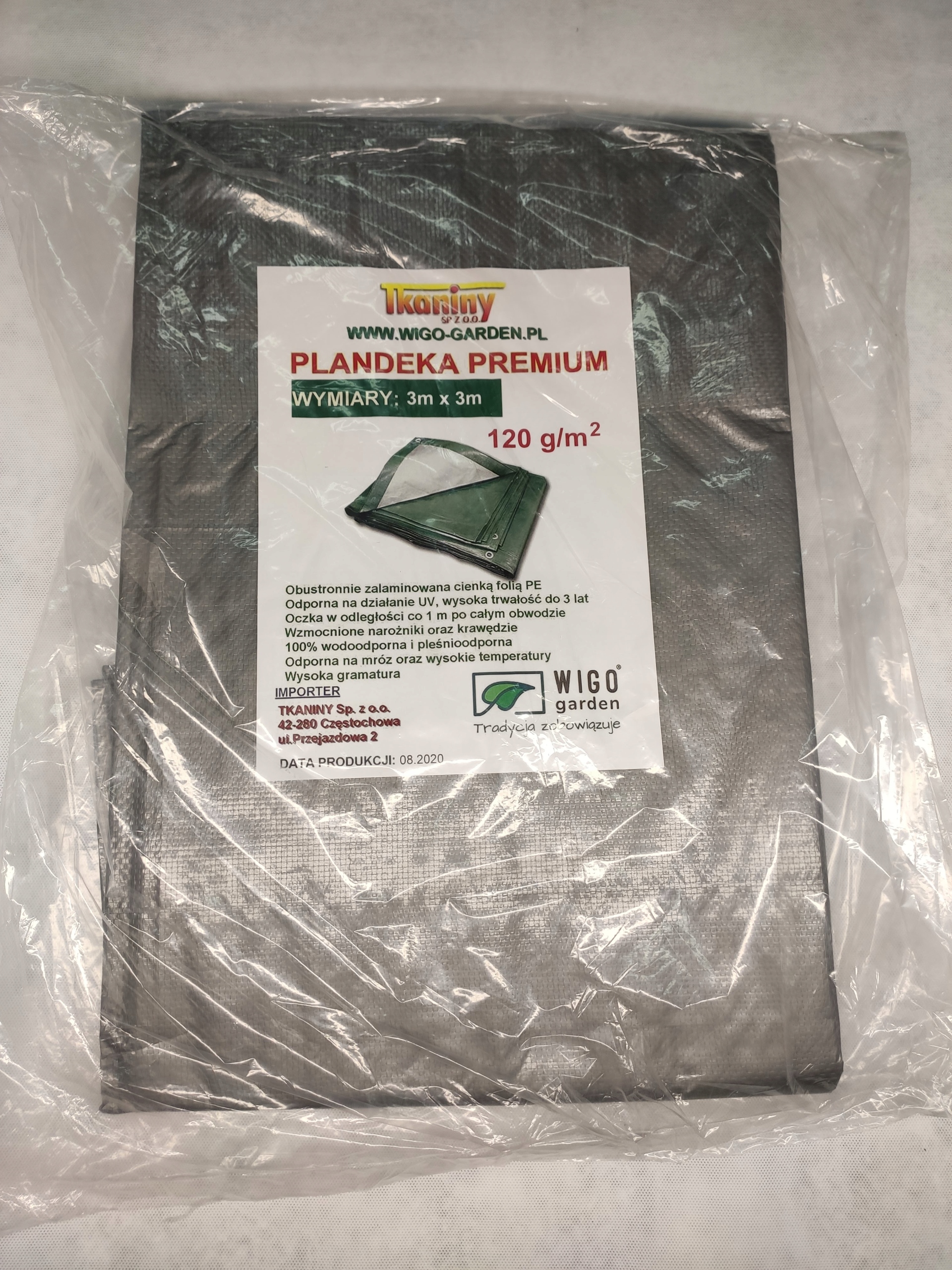 

Plandeka Pe 120g/m2 Profi 5x5