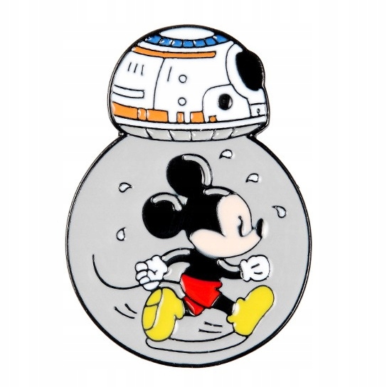 

Przypinka Metalowa Mickey Mouse in BB-8 Star Wars