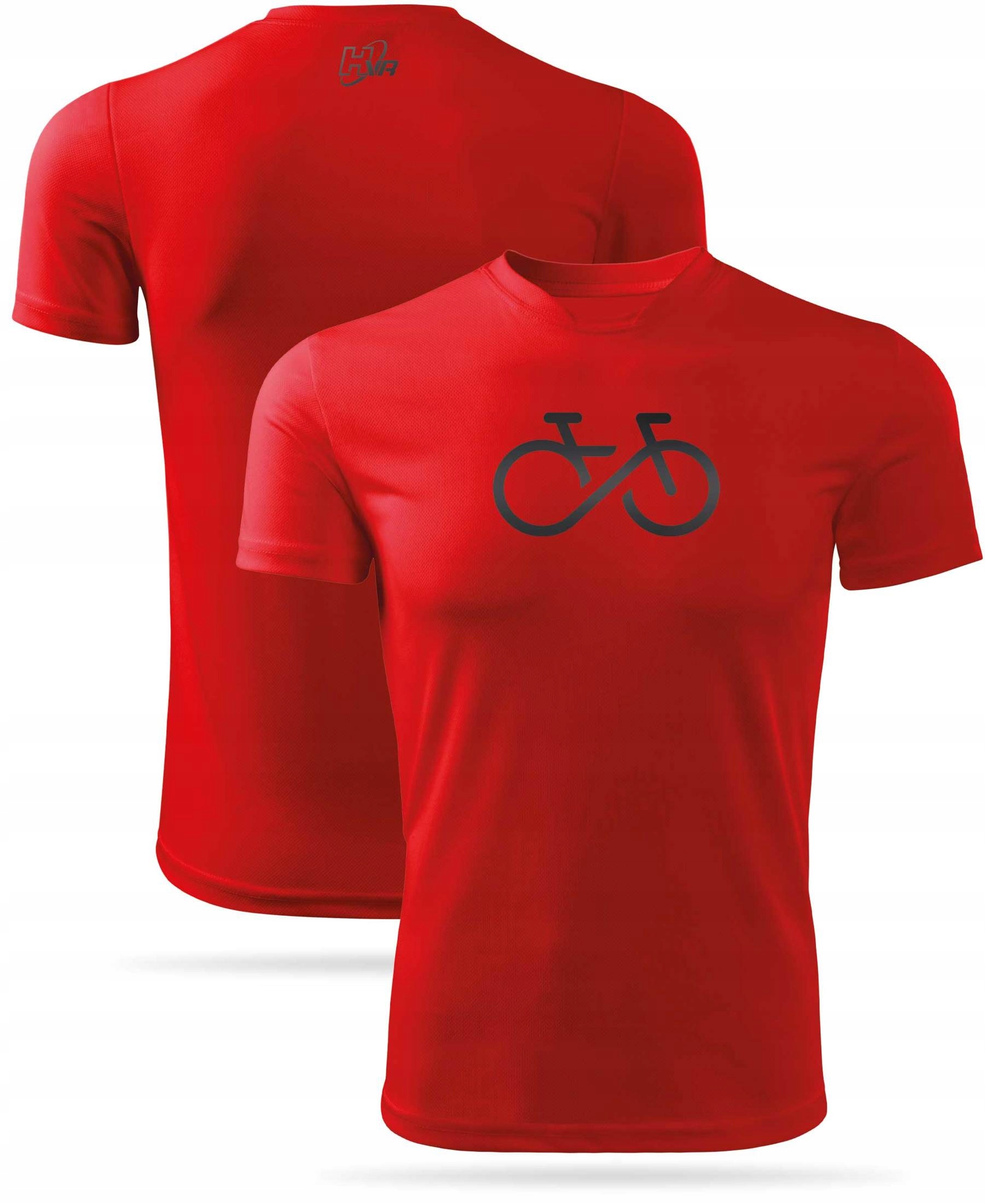 Widoczna odblaskowa koszulka termoaktywna ROWER Kod producenta HVR Termoaktywna