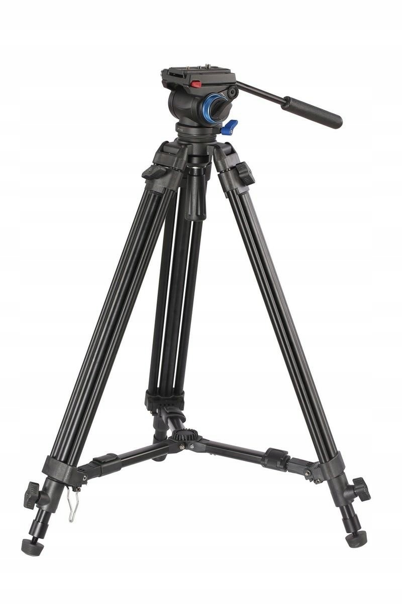 Leofoto VT-10 LF-60 zestaw statyw wideo z głowicą fluidową