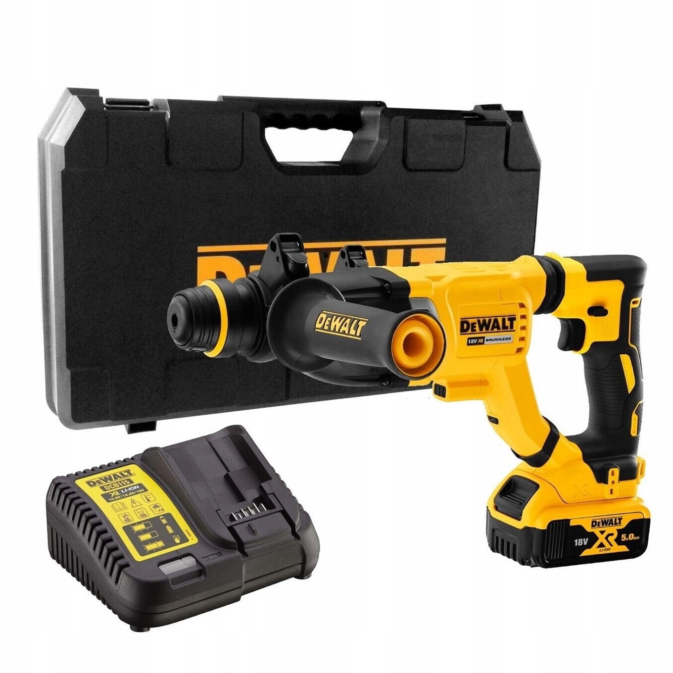 Młotowiertarka 18V 3J Sds Plus 1x5,0 Ah DeWalt