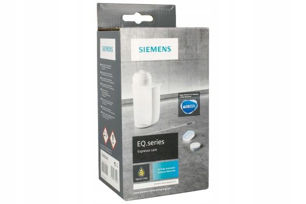 Zestaw TZ80004B: filtr+tabletki do ekspresu do kawy Siemens Eq