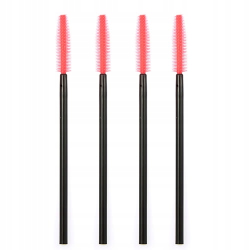 SZCZOTECZKA silikonowa do Rozczesywania RZĘS BRWI do Tuszu (50 szt.) Marka NailStyl