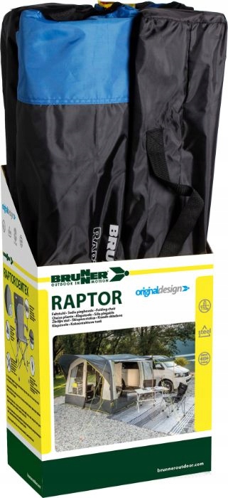 0404054N.C05 - BRUNNER RAPTOR кемпинг складной стул 110 кг