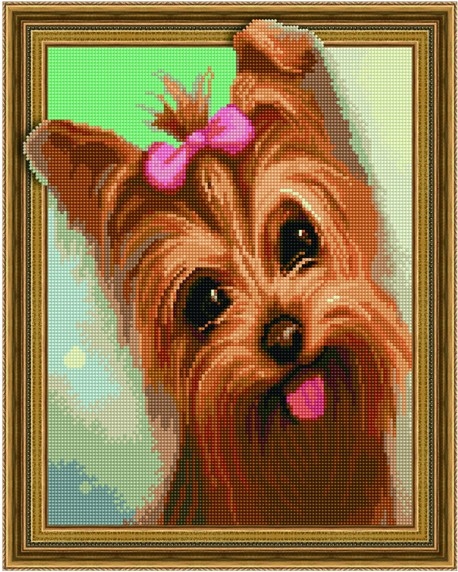 Diamantová mozaika 5D Na dřevo 40x50 Ipicasso