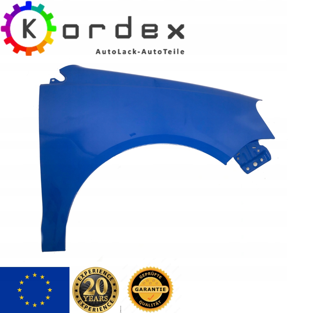 Blatník Volkswagen Polo IV 4 9N3 Lift Barva LA5F A5F 05-09 Pravý Přední