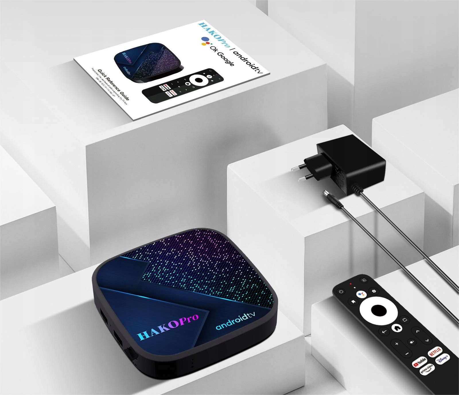 SMART TV Box Przystawka 4K 2/16GB Android 11 Kod producenta S905Y4