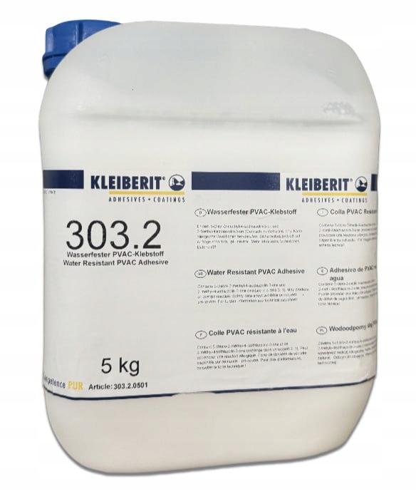 Klej do drewna Kleiberit 303.2 Wodoodporny D3 5kg Kanister