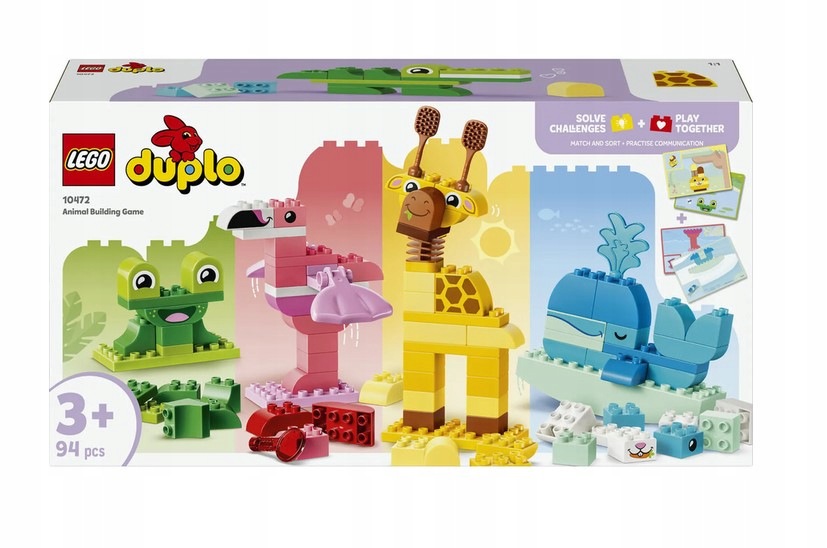 Stavebnice Hra Na Stavění Zvířátek 10472 Lego Duplo