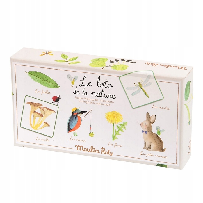 Moulin Roty: Gra Lotto Natura Les Jardin du Moulin