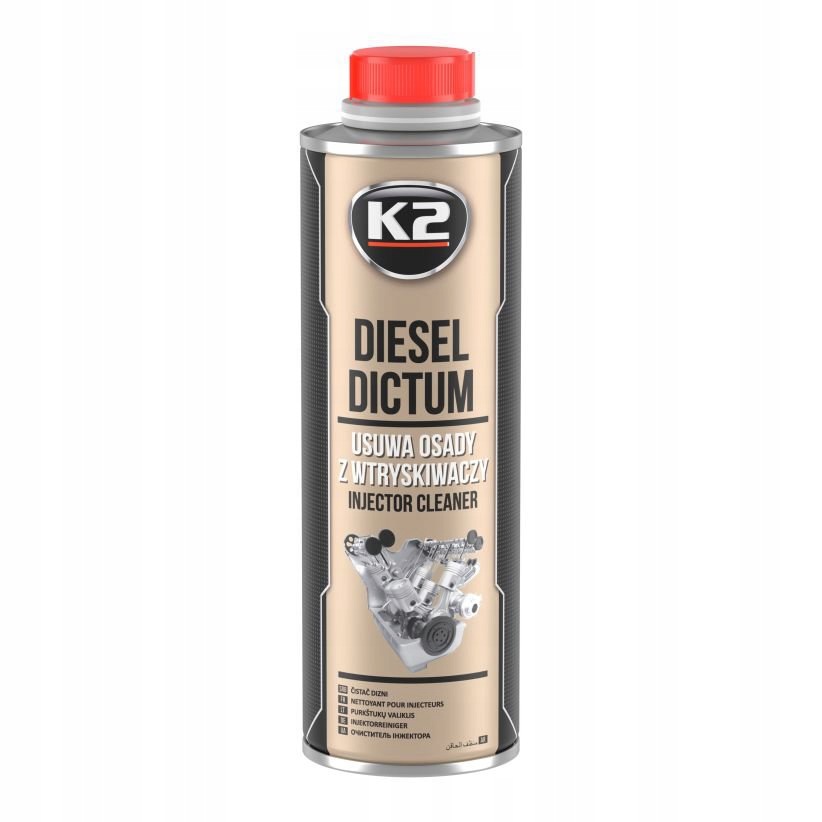 Preparat do czyszczenia wtryskiwaczy Diesel K2 Dictum 500 ml W325