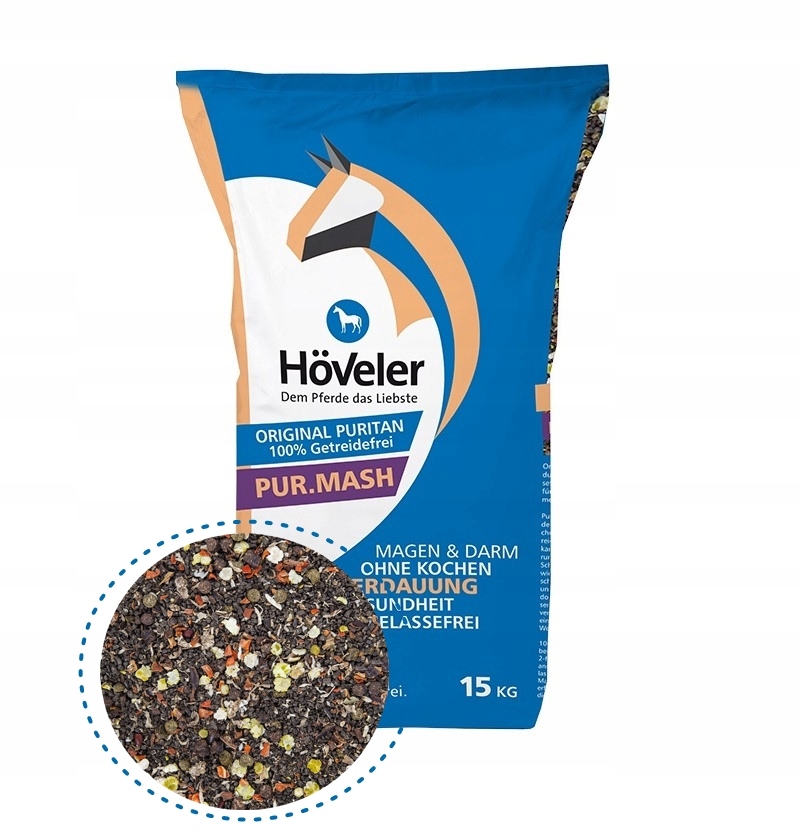 Pasza Hoveler Pur.mash dla żołądka i jelit 15 kg