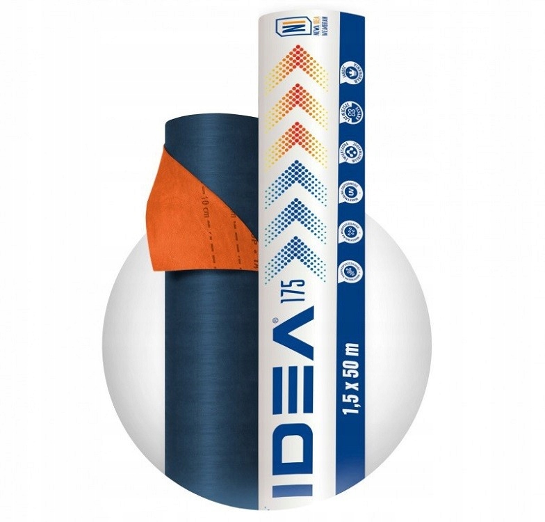 Membrana dachowa Marma Idea 175 Premium 175g Dwustronna pod pianę Pur mocna