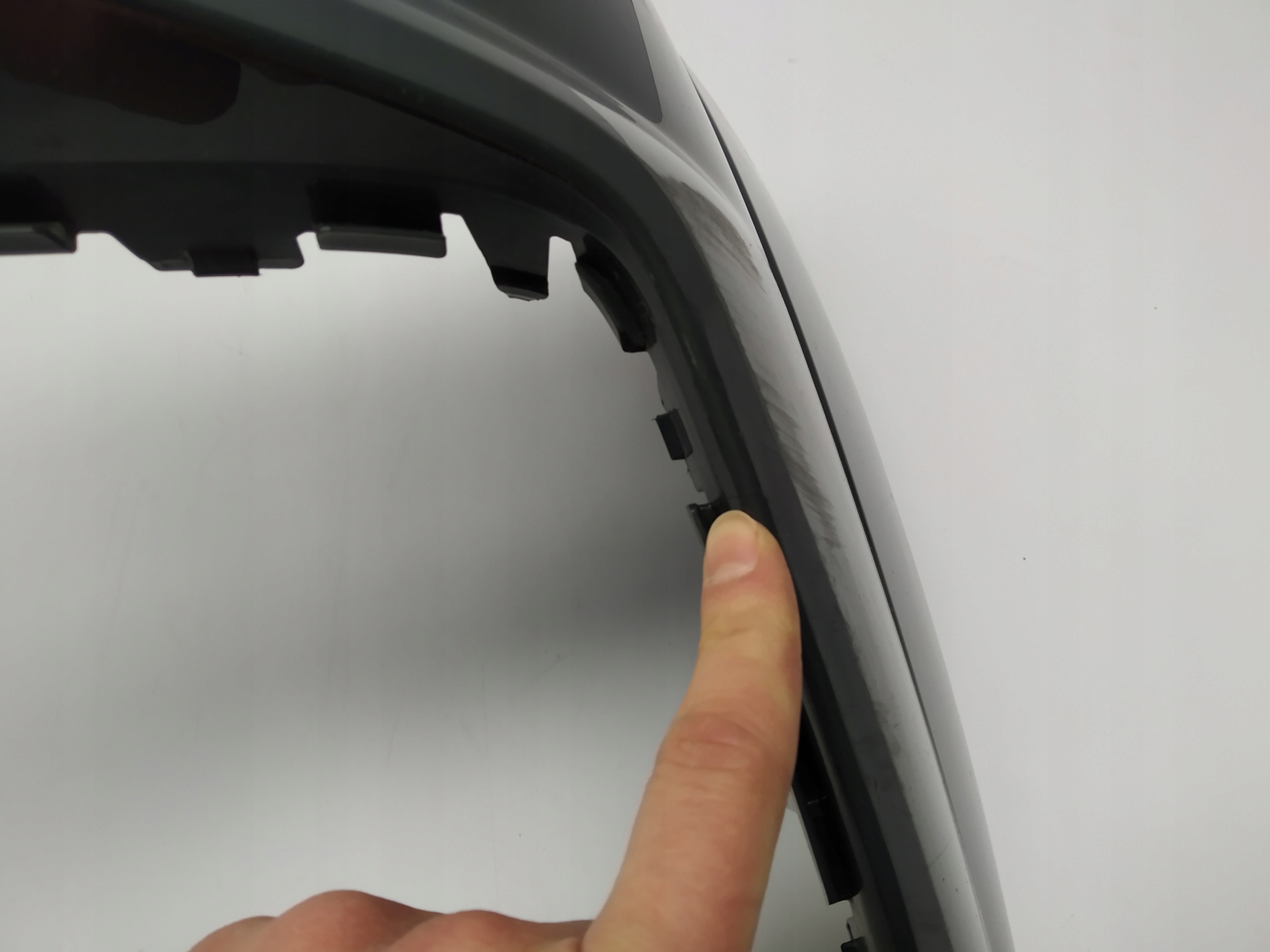 14+ Audi TTS TT S TT S-Line III bumper front ciemny original