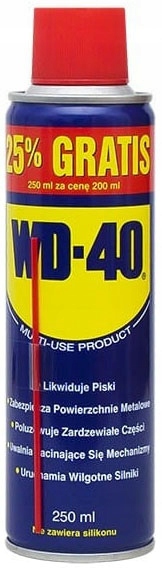 WD-40 - PREPARAT WIELOFUNKCYJNY - 250 ml