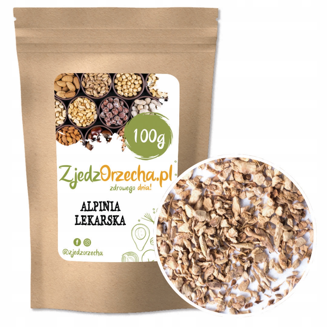 

Alpinia Galgant Lekarska Krojony 2-6mm 100g