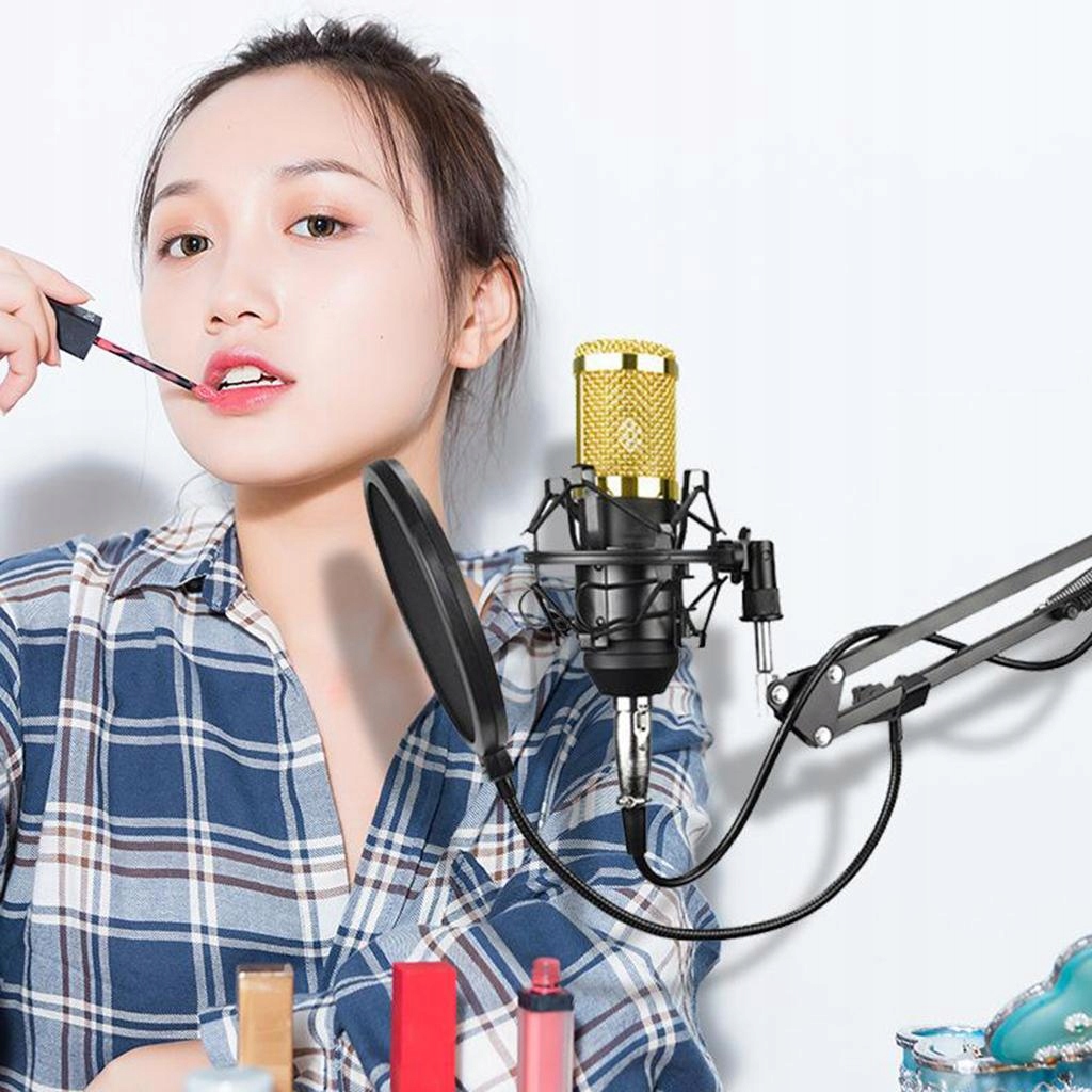 Zestaw mikrofonu pojemnościowego do nagrywania Zastosowanie wokalowy