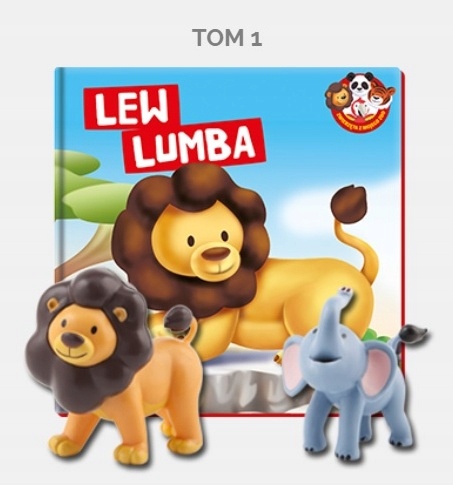 Zwierzęta Z Mojego Zoo nr 1 2 figurki