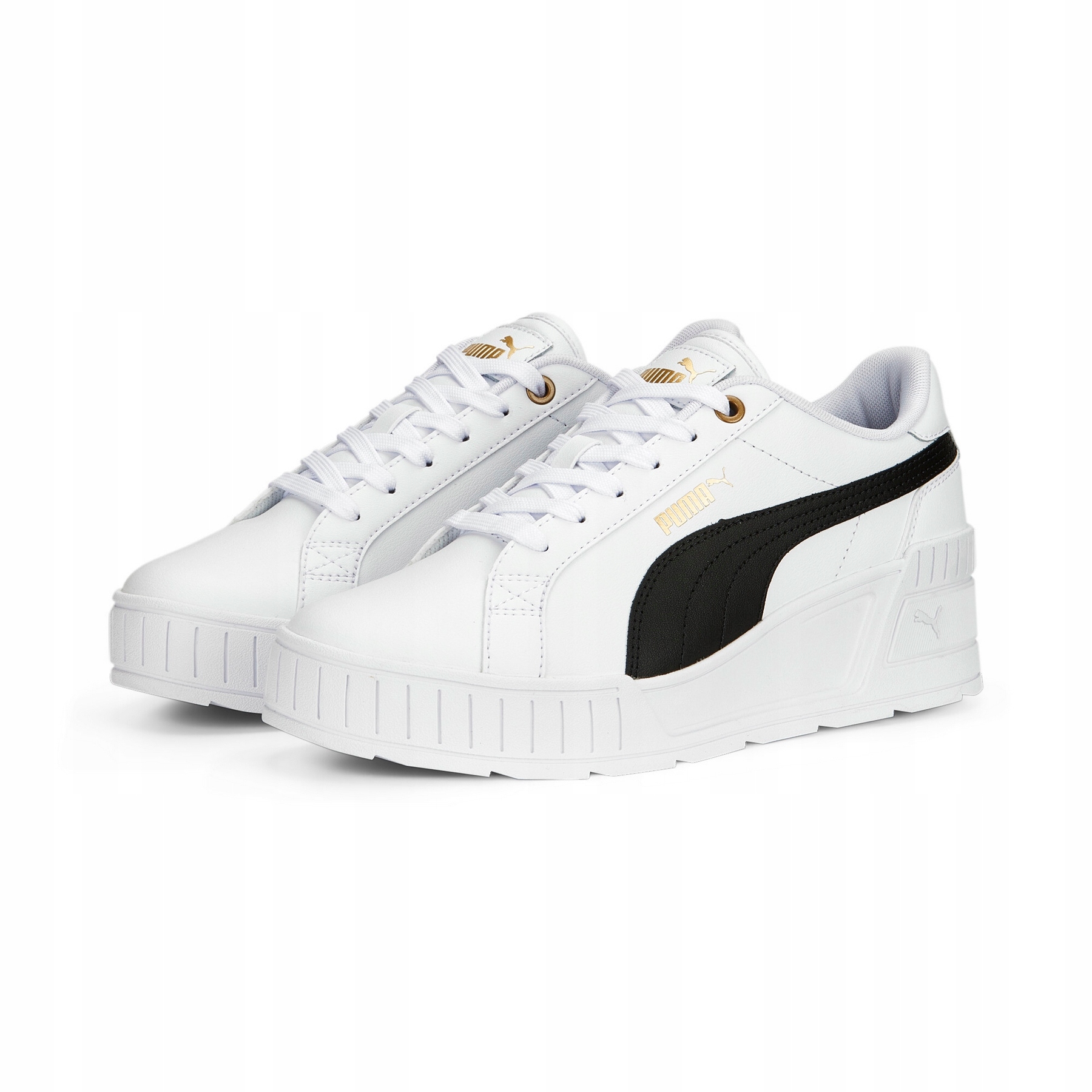 Dámské sportovní boty Puma Karmen Wedge bílé 39098502 vel. 40