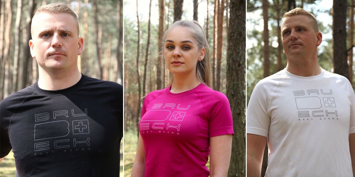 Koszulka męska do biegania Brubeck Aerate L Kolor niebieski