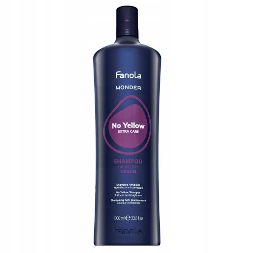 Fanola Wonder No Yellow Extra Care Shampoo šampon pro neutralizaci žlutých
