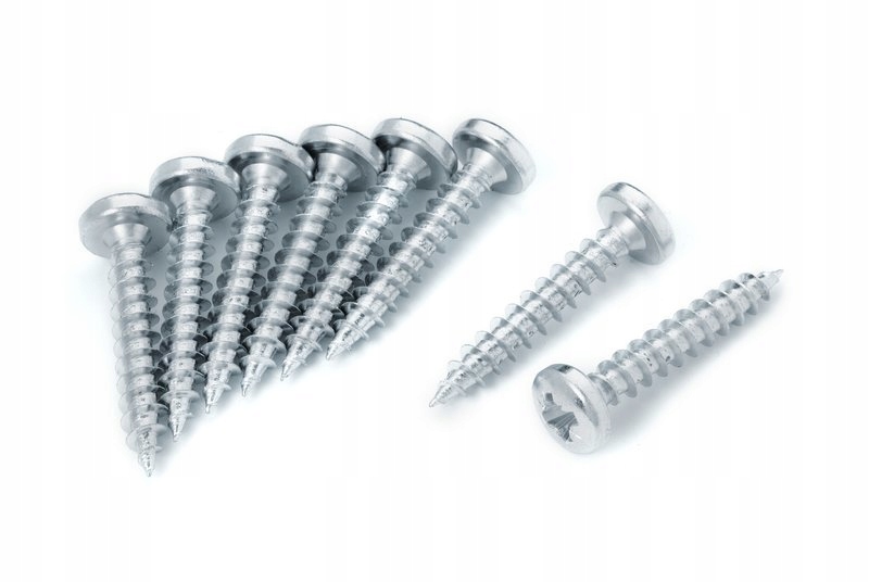 WKRĘTY DO DREWNA HARTOWANE 3x10 mm wkręty hartowane 1000 szt. Marka Marcopol