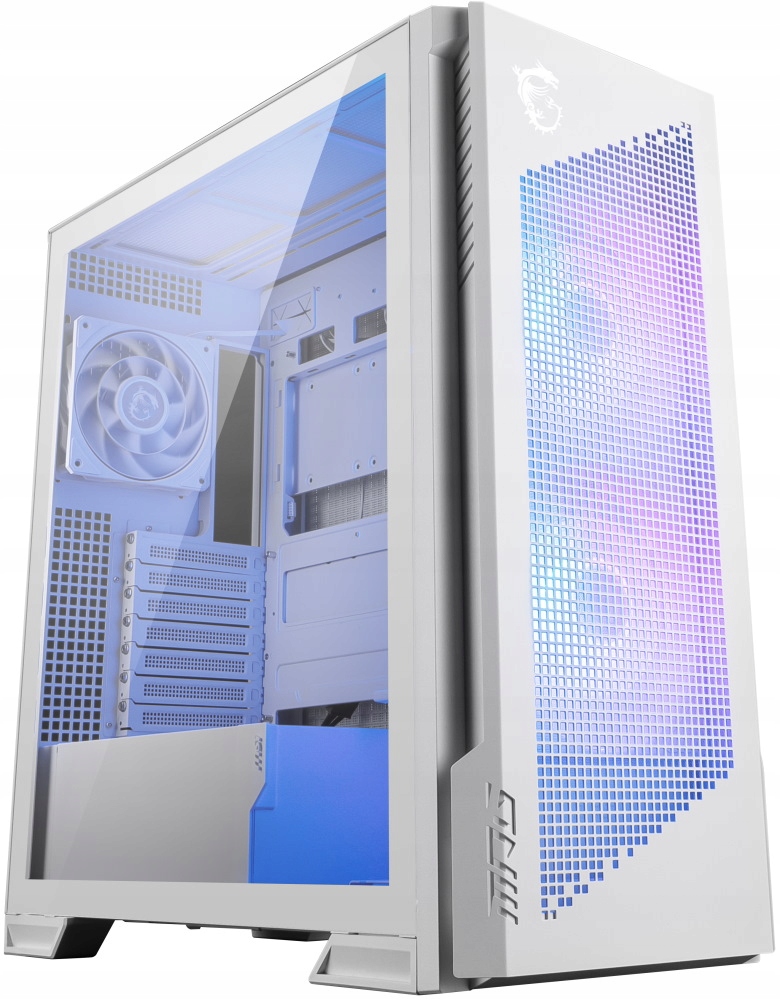 Msi skříň Mpg Velox 300R Airflow Pz White/ bez zdroje/ temperované sklo/ 2x
