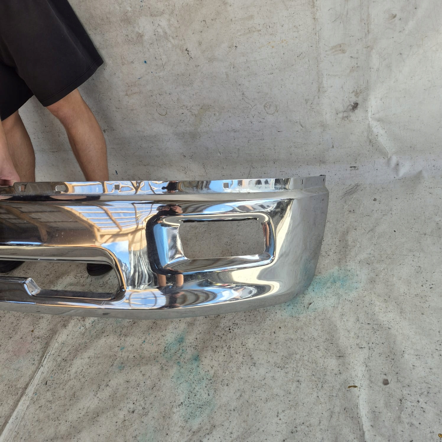 DODGE RAM IV 09- bumper front front