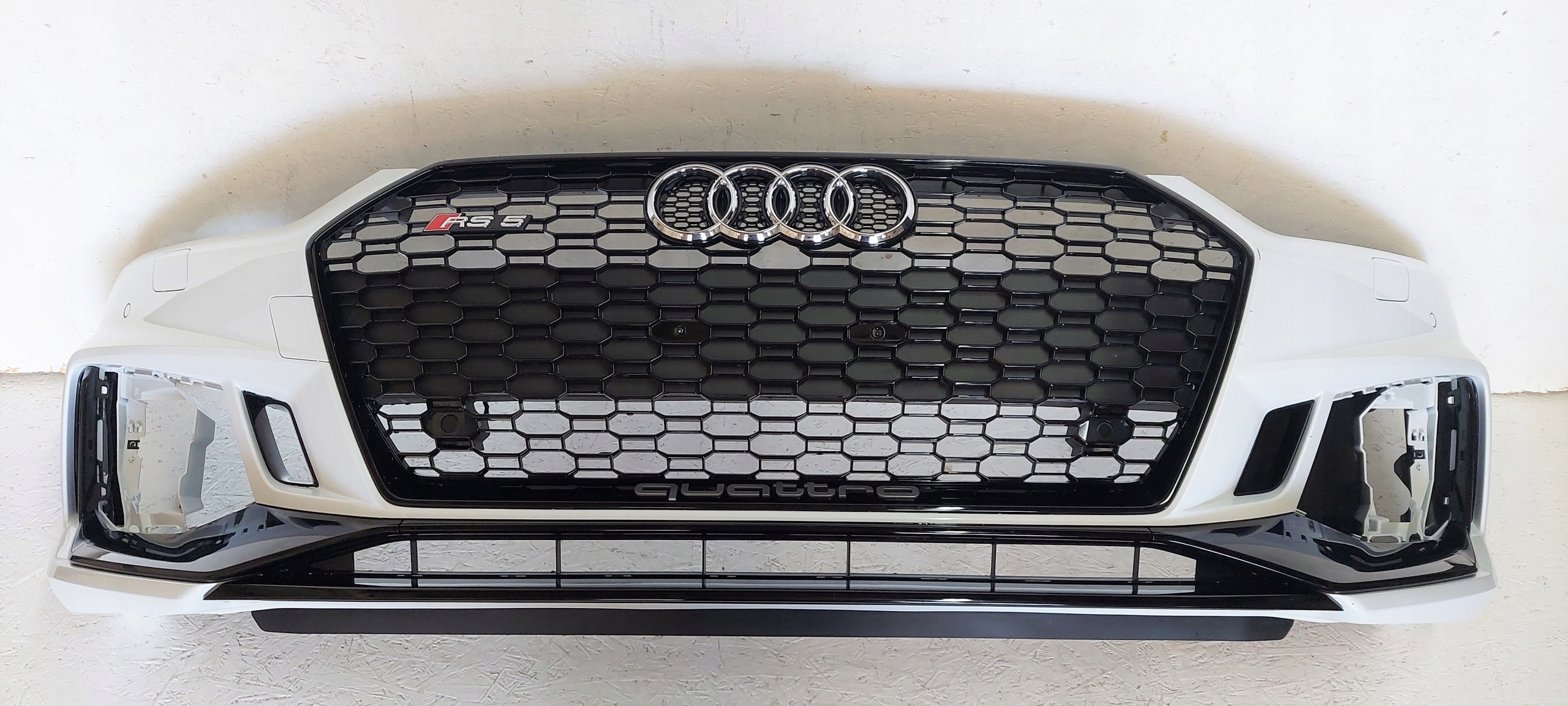 AUDI A5 RS5 8W6 ZDERZAK PRZÓD GRILL ATRAPA SPOJLER WIĄZKA PDC OSŁONA