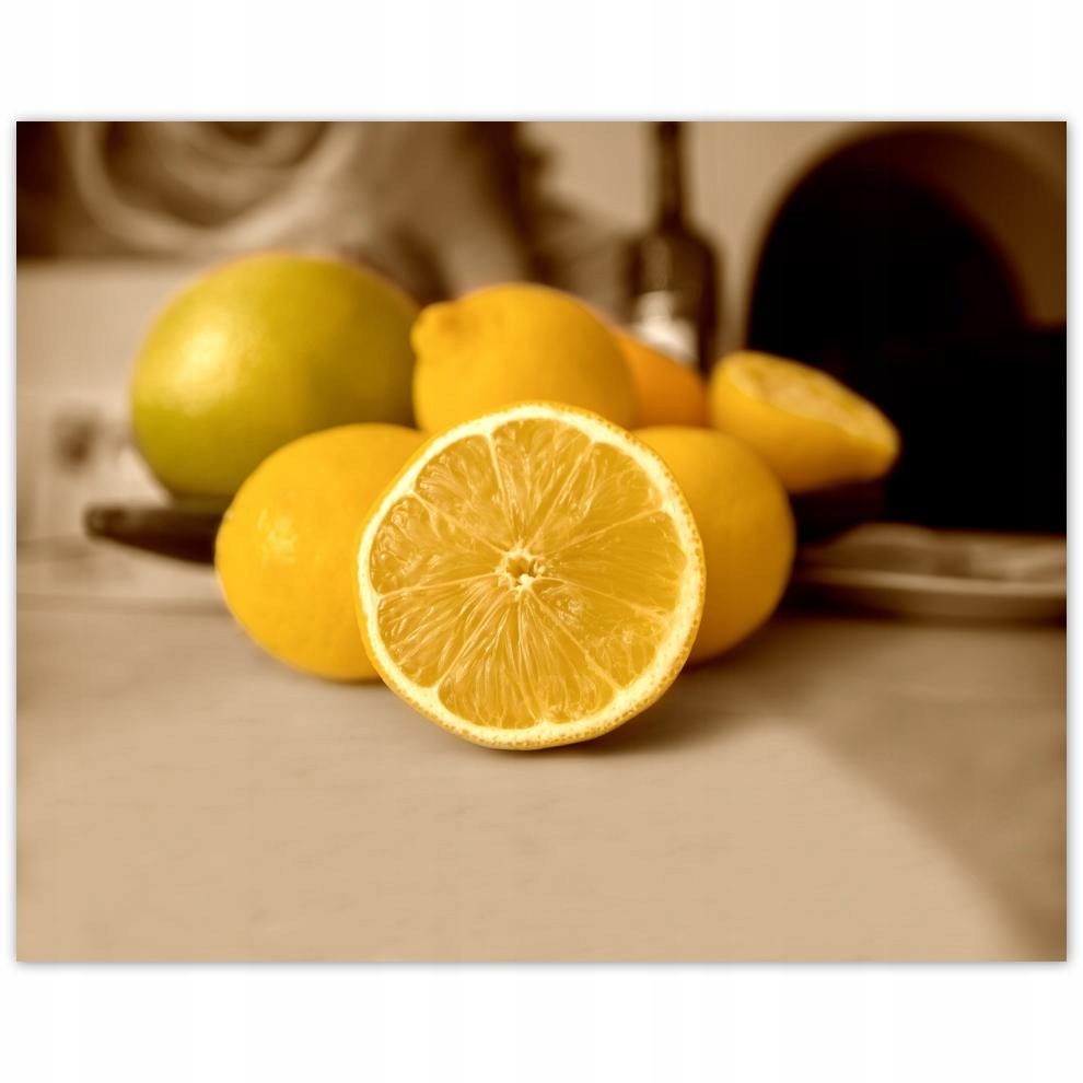 

Plakat 50x40 Cytrynki sepia