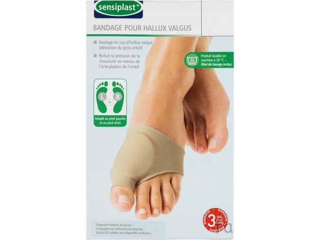 Opaska bandaż na haluksy Sensiplast rozmiar S/m 1 sztuka