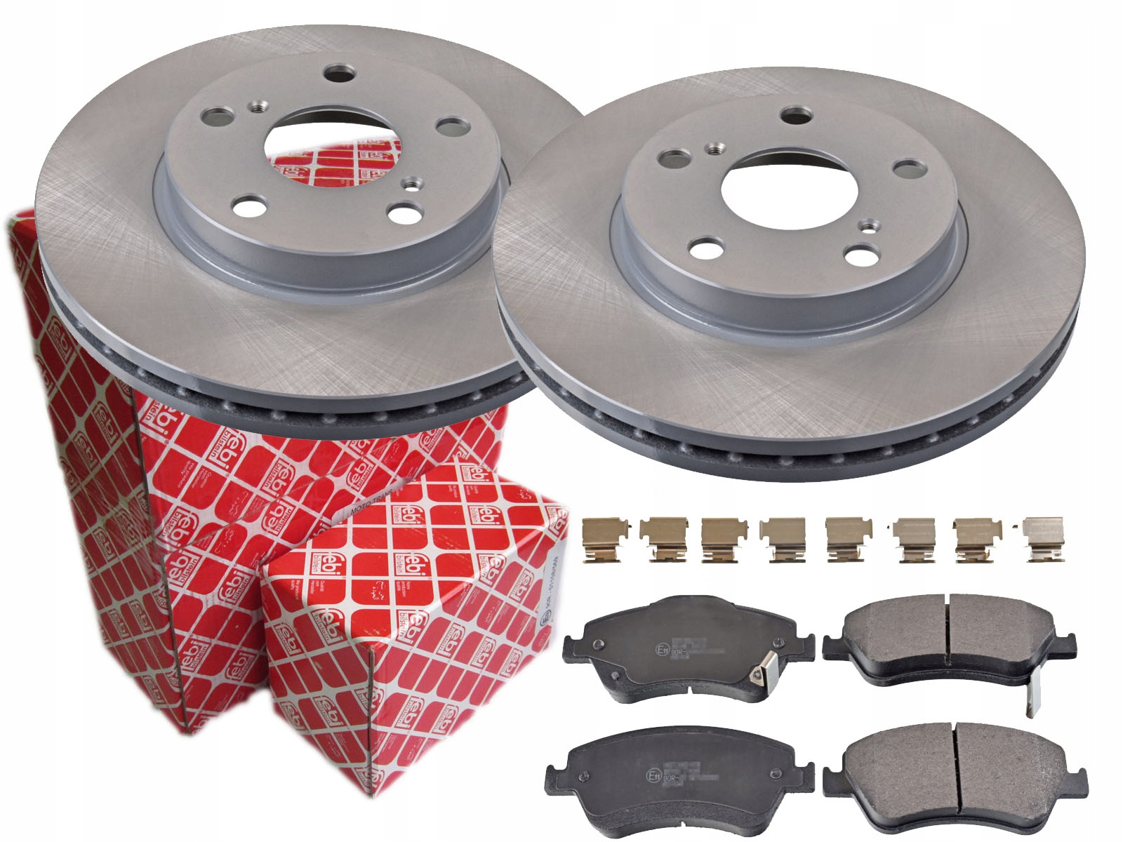 Диски колодки FEBI передня TOYOTA Auri E15 273mm