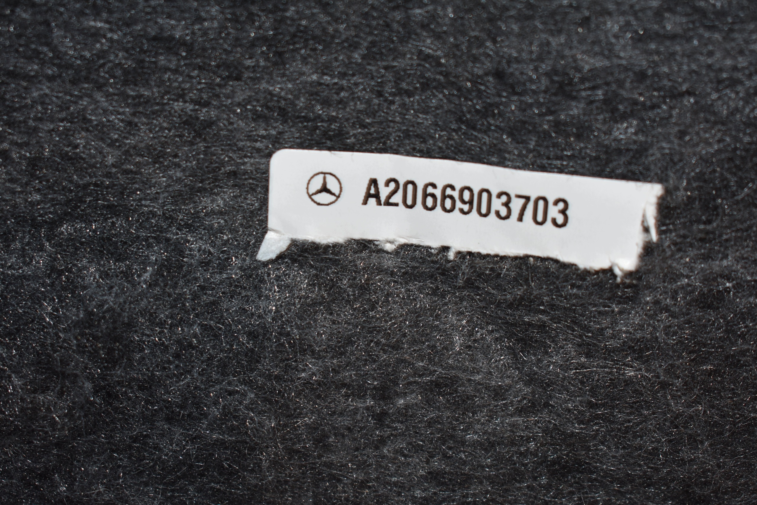 IDEALNY boot upholstery left + WKRETKA+TROJKAT MERCEDES W206 COMBI 1