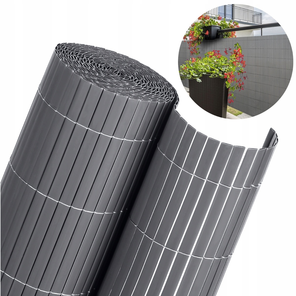 Pvc Plotek Šedý 194 X 300